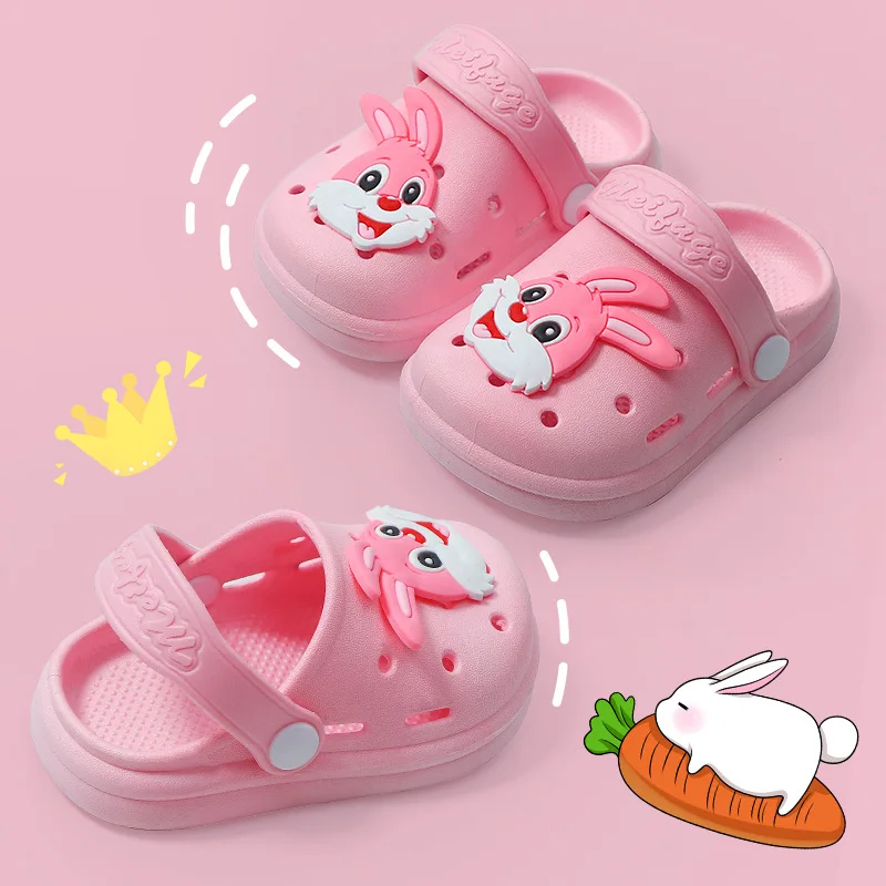 PantuflasCartoon Children Slippers Anti Slip Boy Sandals Cute Girl House Shoes New Summer Children Shoes Flip flops Zapatos Niña