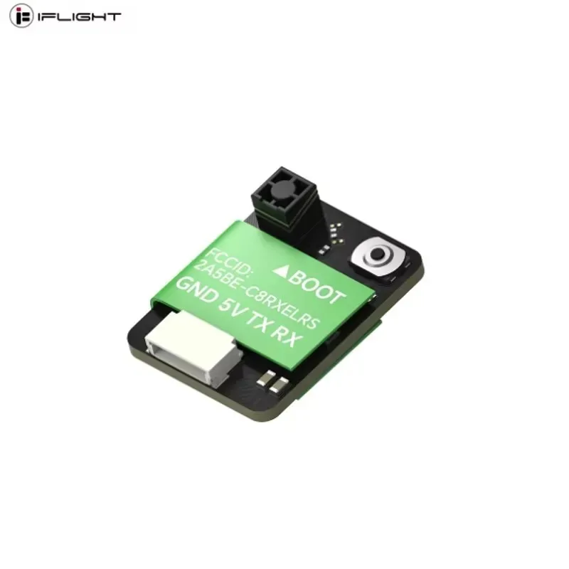 IFlight ELRS 2.4GHz/915MHz Nano RX Open Source Receiver W/ 70mm 40mm Antenna Dual-Band for RC FPV Racing Drone