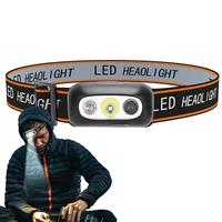 LED Headlamp Rechargeable with Built Head Lamps For Camping Ultra Bright Headband Adjustable Head Torch USB Rechargeable