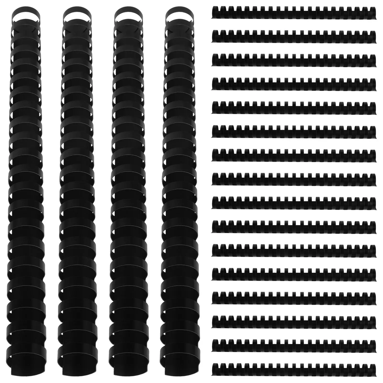 

Binding Rubber Ring Photo Clip Leaf Rings Book Binder Scrapbook Tooth Comb Holder