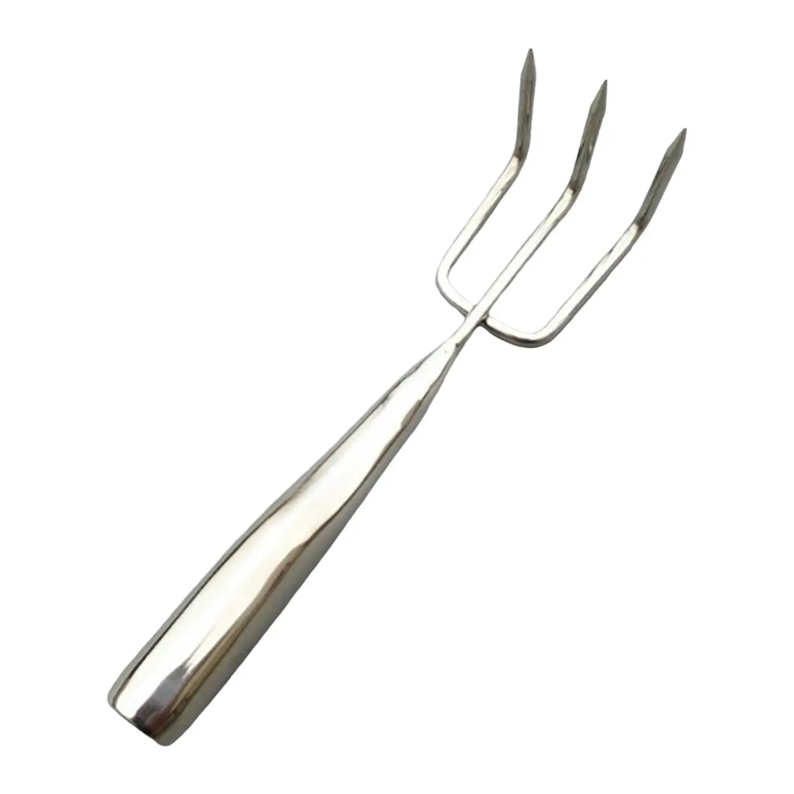 Stainless Steel Hand Rake with Ergonomic Handle Gardening Leaf Rake for Picking up Leaves Weeding Backyard Mulch Cultivating