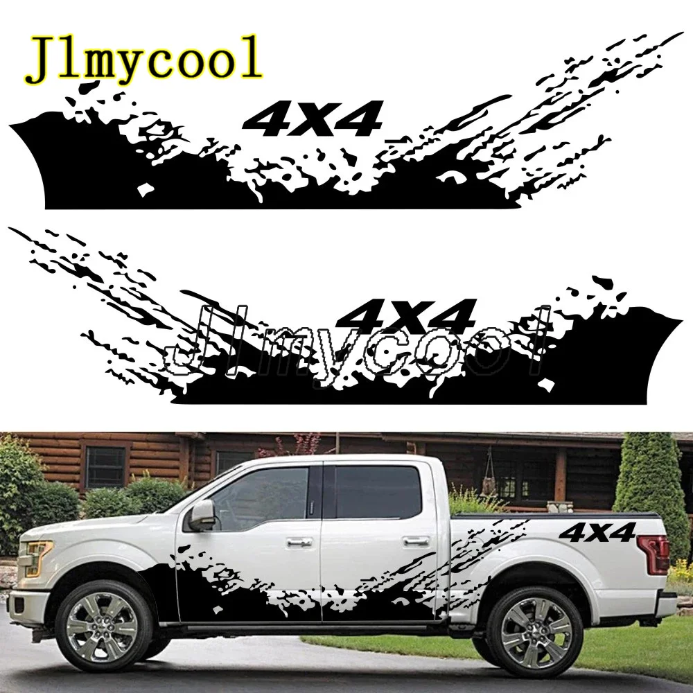 

Autocollants en vinyle pour voiture Navara 4x4 graphiques tout-terrain, accessoires de style pour For Dodge, D-MAX