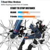 Hiland-子供用ファットタイヤ自転車、5年の20インチの自転車、Shimano 7スピード、デュアルディスクブレーキ、ビーチバイク、子供用 6