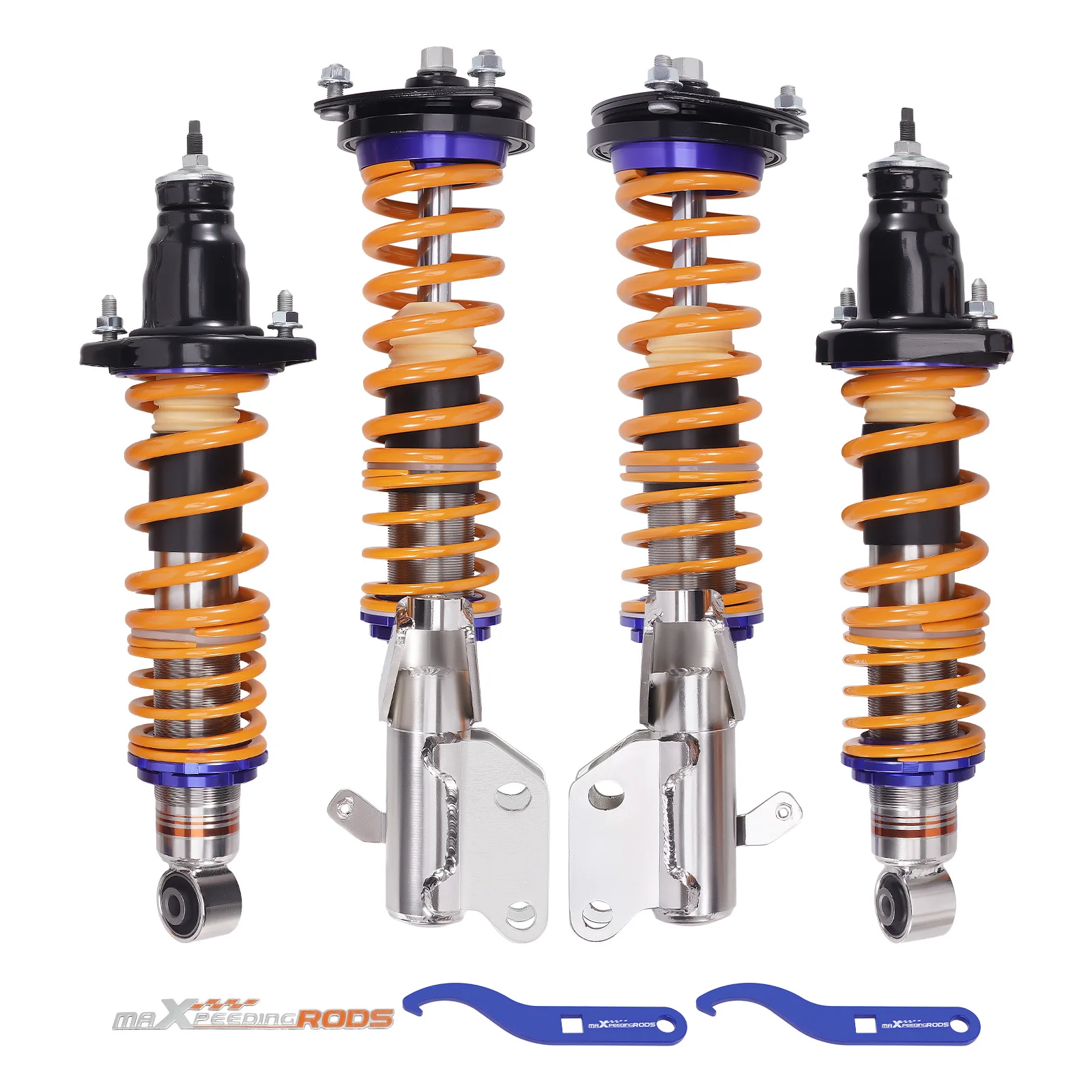 MaXpeedingrods Comfort Coilover Struts & Springs Kit For Honda Civic VII 2001-2005