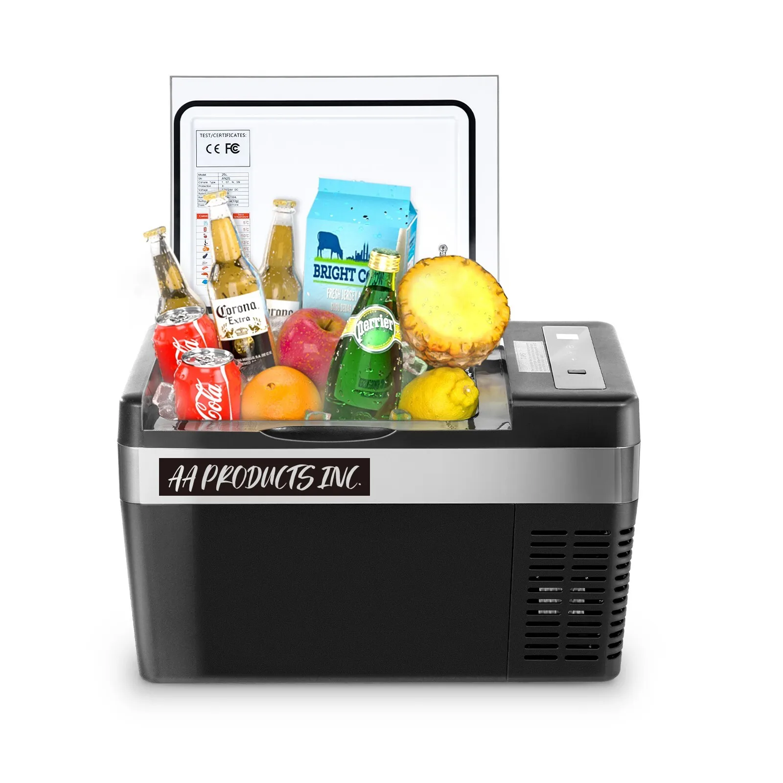 

Products Car Fridge 26 Quart/25L Portable Refrigerator with Cord and Adapter