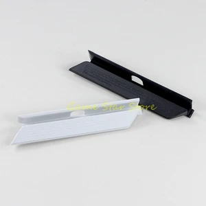 فتحة محرك أقراص صلبة من البلاستيك بالأبيض والأسود ، غطاء فتحة للبلاي ستيشن ، جهاز PS4 Slim Pro ، منفذ رفرف القرص الصلب ، 1 قطعة أعلى 7 مبيعات بيض PS4 الإسكان - رقم 8