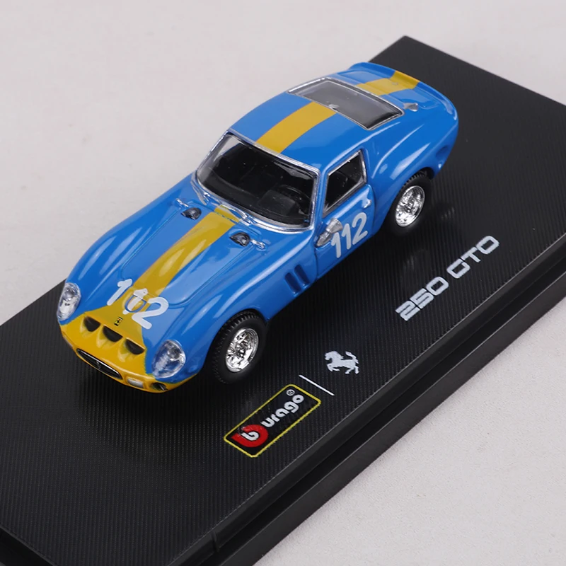 Burago 1:64 Ferrari 250 gto 1964 Alloy Model Car view 2