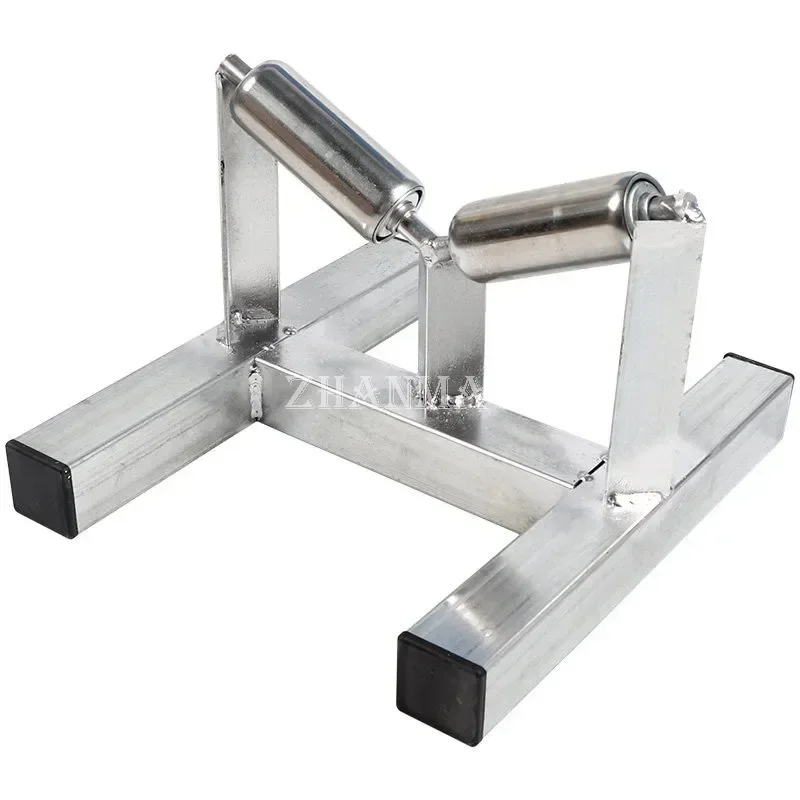 PE Welded Steel Wire Rope MPP Pipeline Support Roller Pipeline Roller Frame 20-315mm