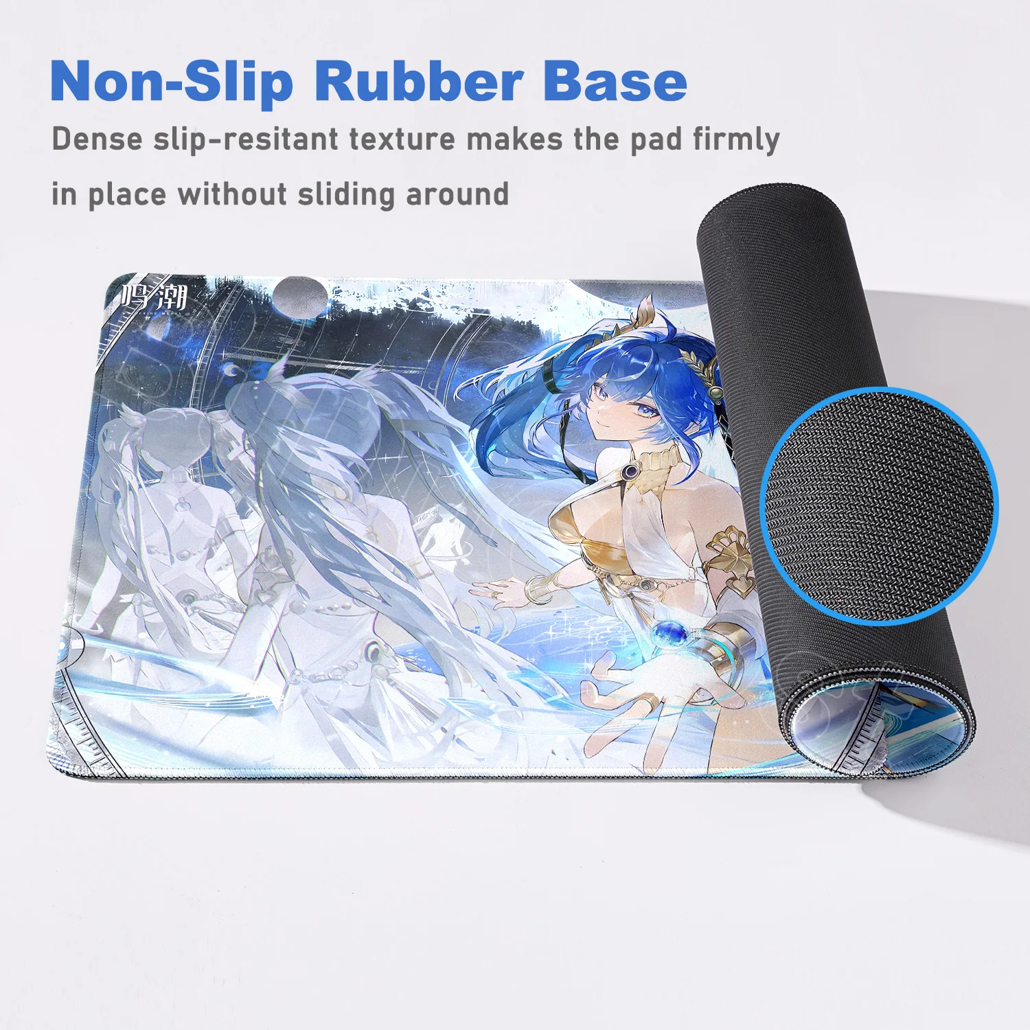 Nowa tapeta 2026 Augusta Luno Wuthering Waves Podkładka pod mysz Akcesoria do gier Mata pod klawiaturę Mata na biurko do laptopa HD Anime — zdjęcie produktu 5