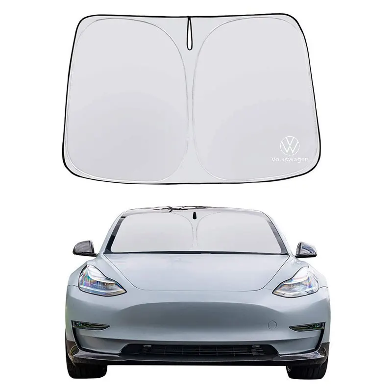 

Car Sunshade Front Windshield Cover Summer Seat Heat Insulation For Volkswagen VW Golf Tiguan Passat Touran Fox Voyage ID6 ID7