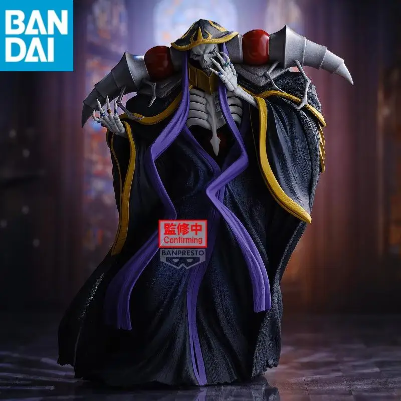 Bandai Namco Banpresto Overlord Albedo Ainz Ooal Gown Albedo In Voorraad Originele Echte Desktop ornament Anime Figuur Model Speelgoed