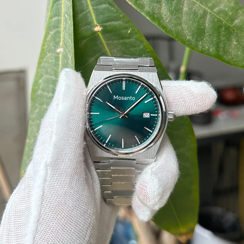 ساعة Tissotis Premium الجديدة للأعمال، حركة أصلية، ساعة كوارتز مضيئة مقاومة للماء من كريستال الياقوت #4