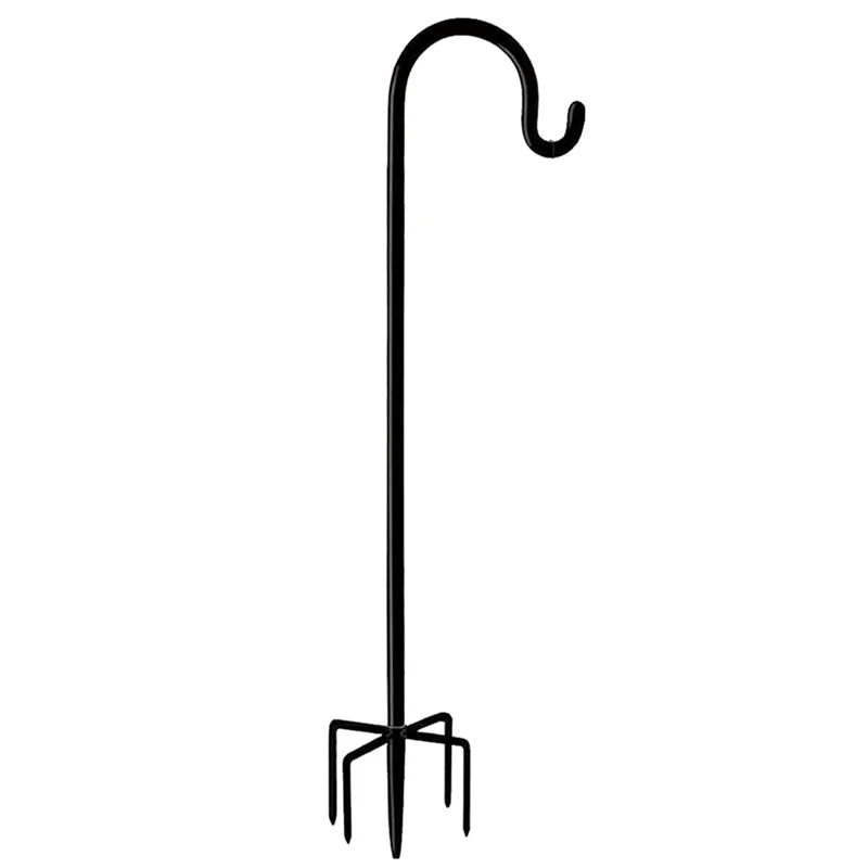 

【Hot Cake】Outdoor Shepherd Hook, Bird Feeder Pole Holder, Garden Hanging Stakes For Solar Plant Hanger Wedding Decoration