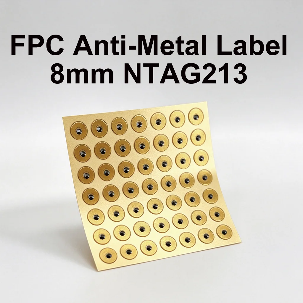 Body Jewelry Websites - 8mm Round FPC NFC Tag NTAG213