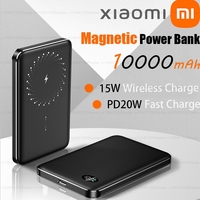 Xiaomi 10000mAh Thin Magnetic Wireless Power Bank PD20W Fast Charging Portable External Battery for Magsafe For iPhone Samsung