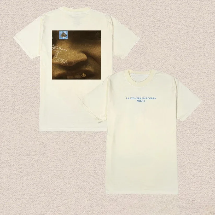 Milo J Merch Tee Unisex T-shirt Men Short Sleeve Tee Causal Tops Clothes Female Y2K Tops