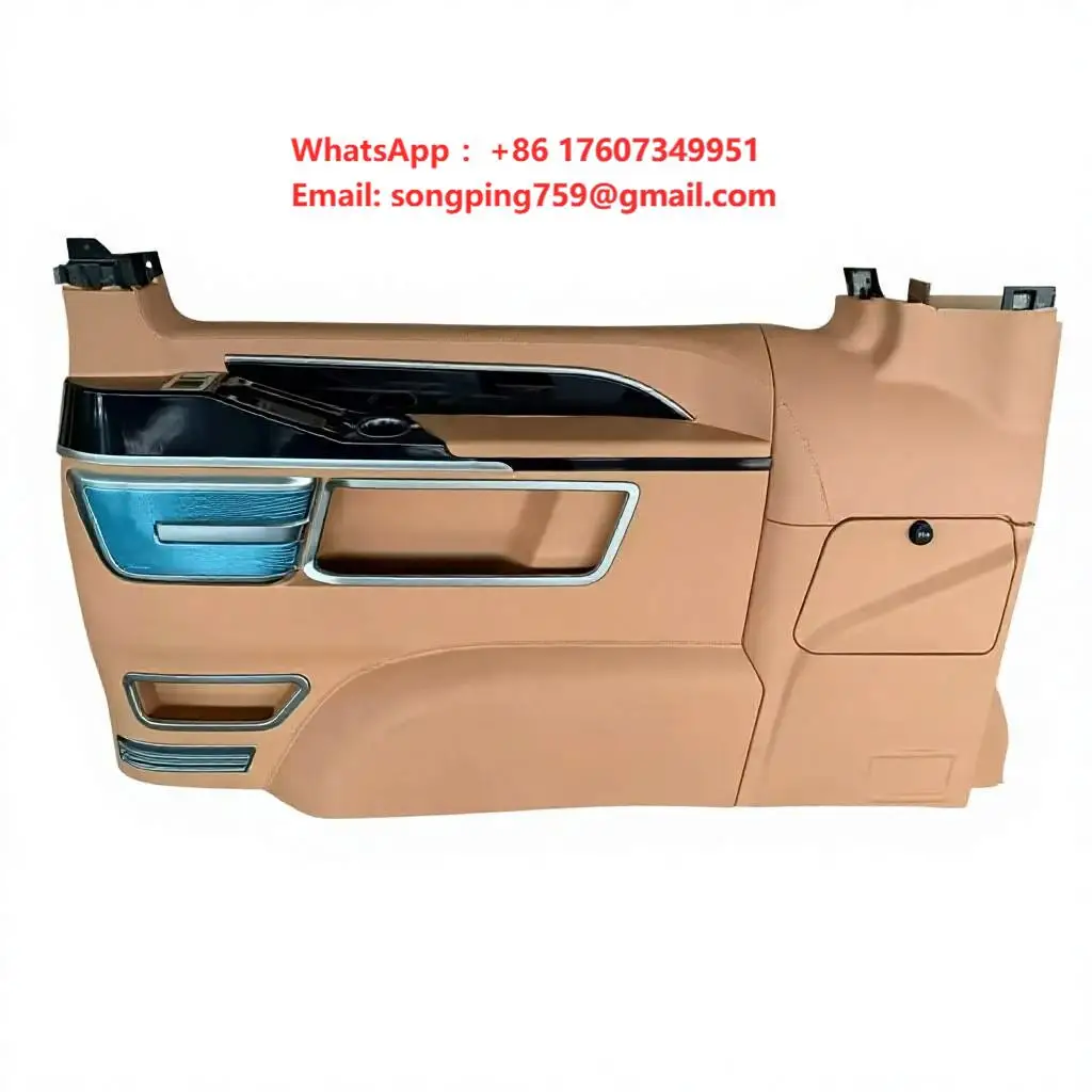 Haomi Mercedes Vito V-Class W447 Rear Wall Trim Panel Van Conversion Interior Upgrade Kit Plastic Luxury 3D Rendering 24H OEM