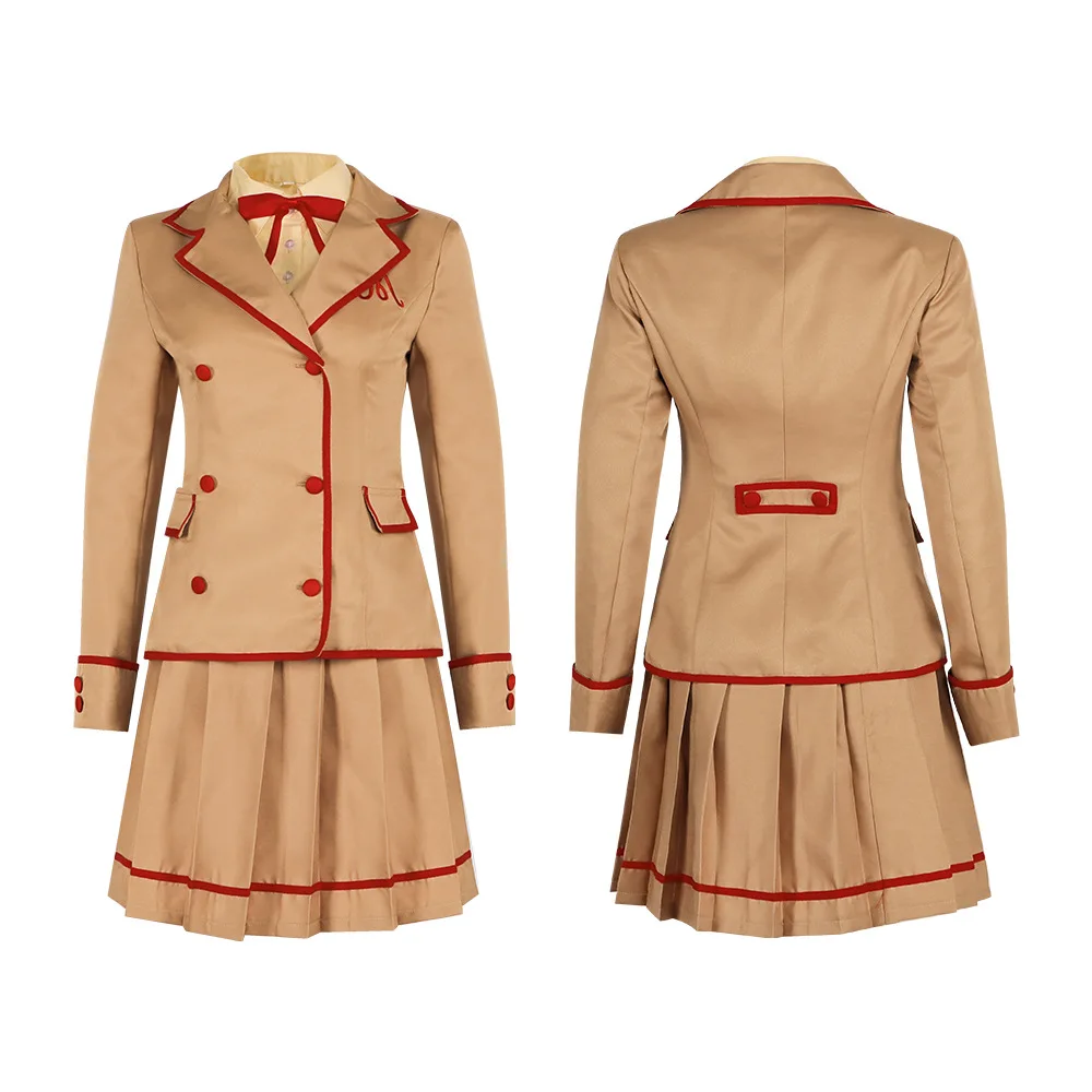 Dream Color Cake Maker Cosplay Uniform Women's School Uniform Halloween Performance Costume Cake Decorator Stage Outfit