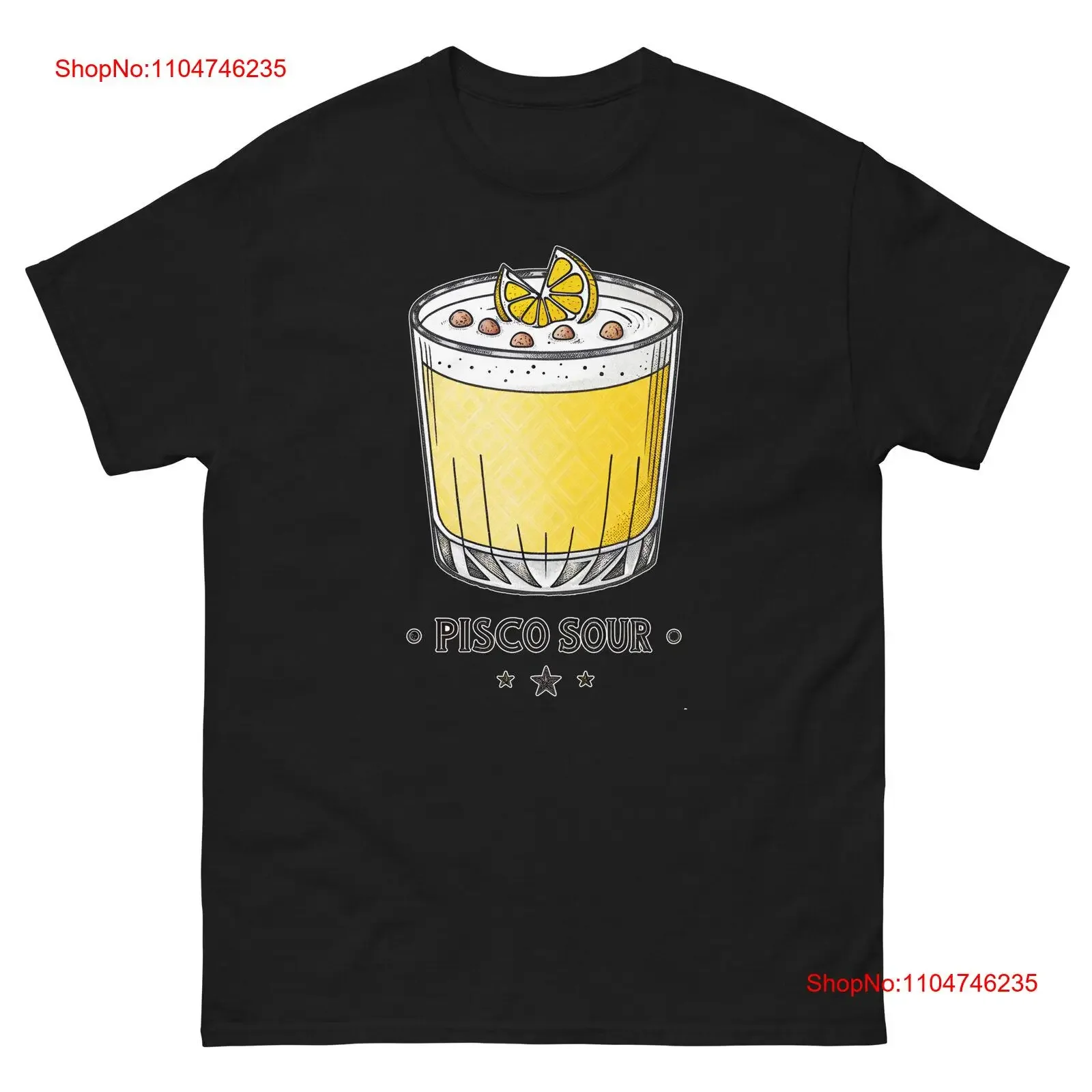 Pisco bebida acida delicioso popular bebida t camisa vintage lavado gráfico moda esticado topo para uso diário casual