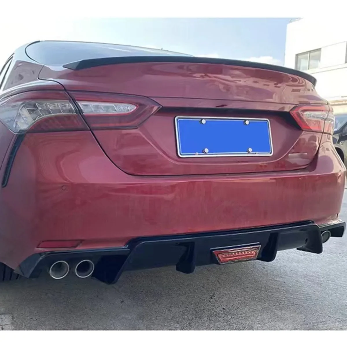 For Camry 8th Gen Body Kit Rear Bumper Lip Rear Bumper Diffuser Protector For Toyota Camry 8th Gen 2018-2022 Car Accessories