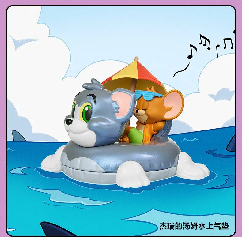 Original POPMART Tom und Jerry Mischief Land Serie Blind Box Sammlerstück Desktop-Ornament Actionfiguren Modelle Spielzeug Geburtstagsgeschenk – Detail 13