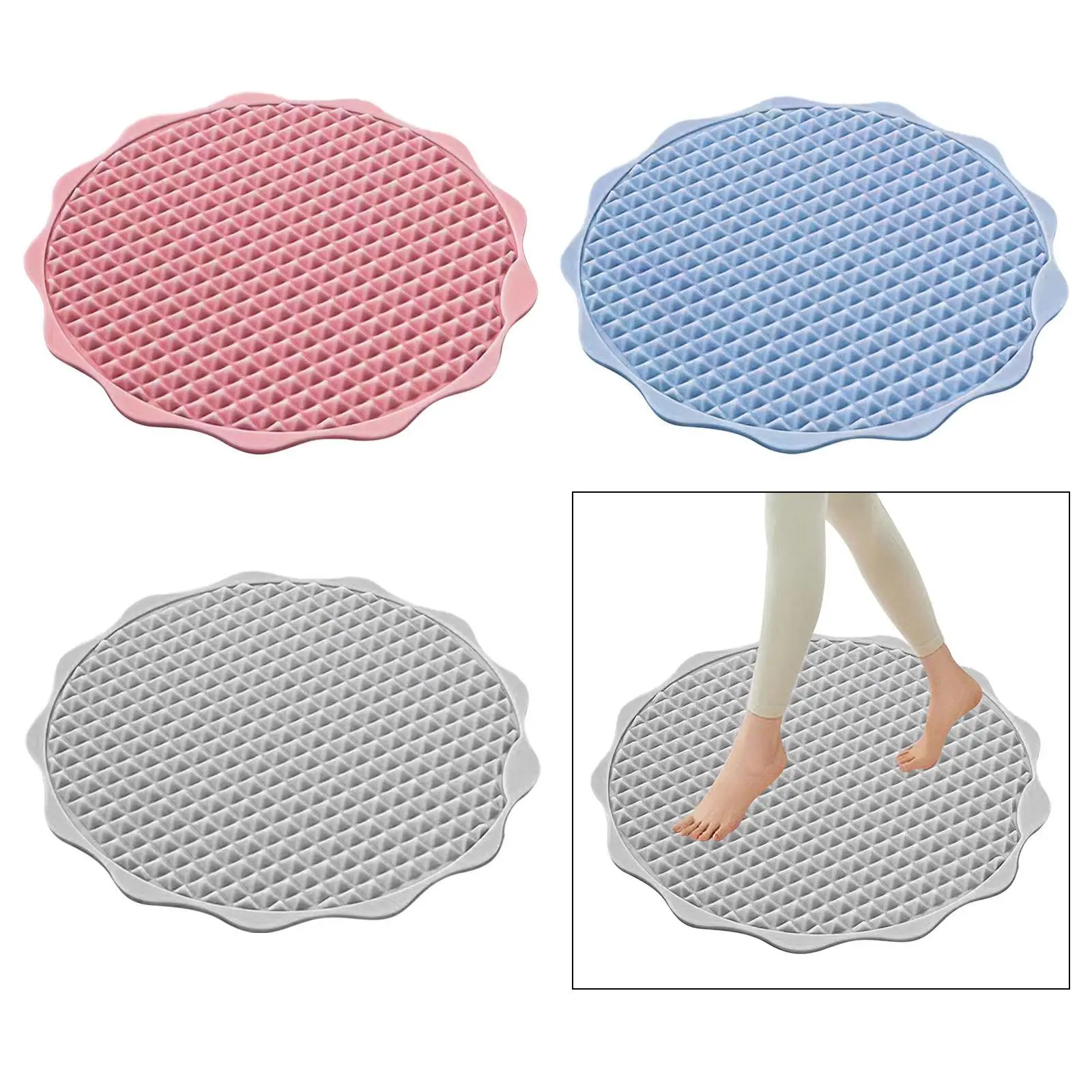 

Acupressure Mat Floor Massage Mat Massage Game Mat Sensory Mat Foot Massage Mat for Gymf Lawn Bathroom Outdoor Living Room