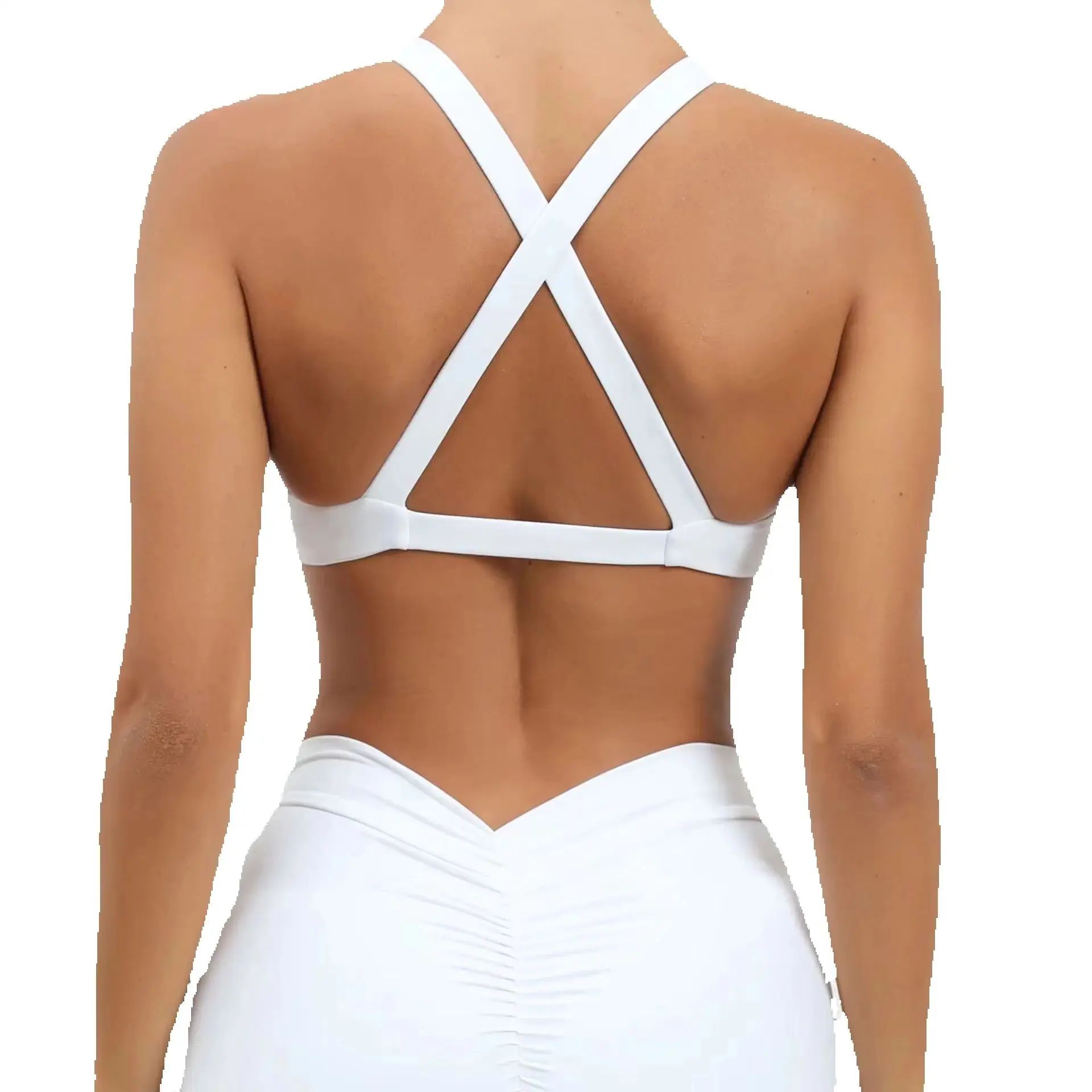 

Women Sexy Sports Bra Push Up Gym Top Women Yoga Clothing Bra Women Pleated Design Running Brassiere Workout Crop Top Female