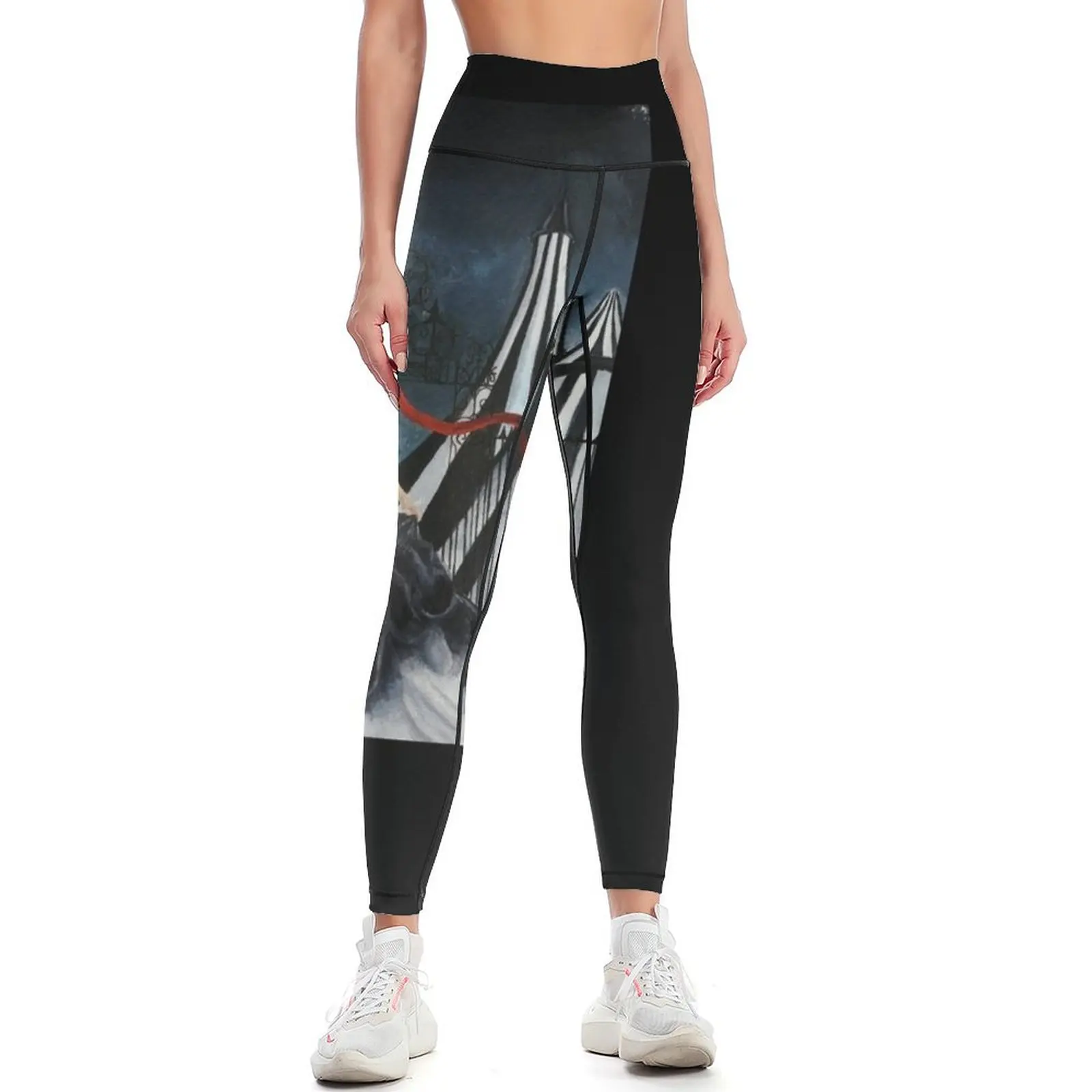 

The Night Circus Leggings gym's sportswear Legging sexy woman trousers push up legging Womens Leggings