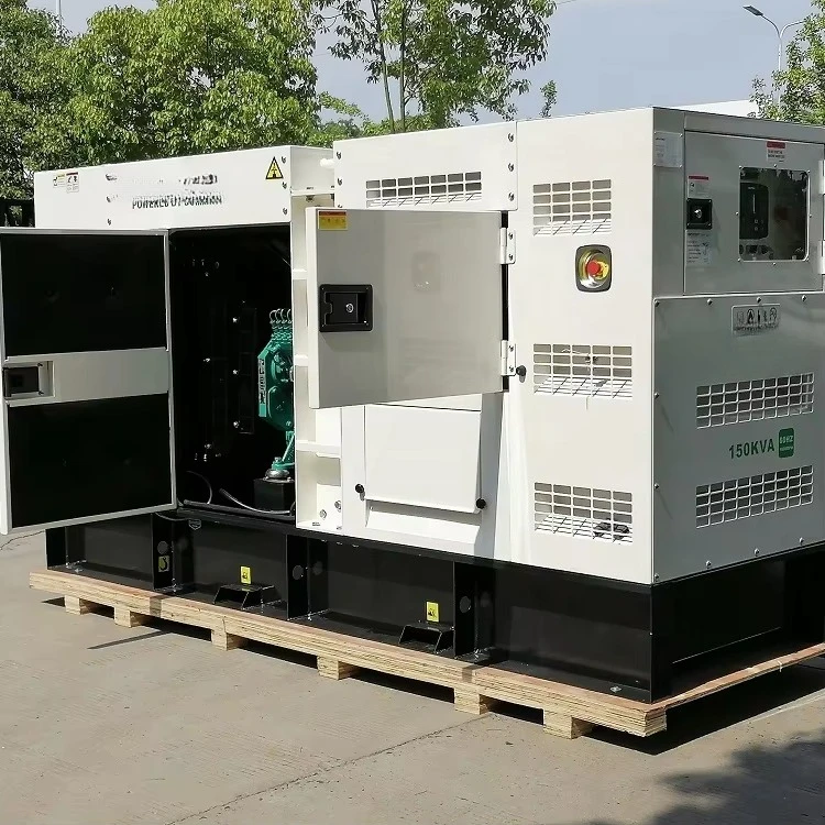 Soundproof 150kva diesel Generator Price 120kw Silent diesel Genset 150kva Generator