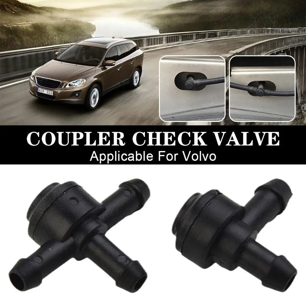 For Volvo C30 08-13 Water Spray Pipe Connector Wiper Spray Windshield Check Water Nozzle Valve Washer Connector S1K6