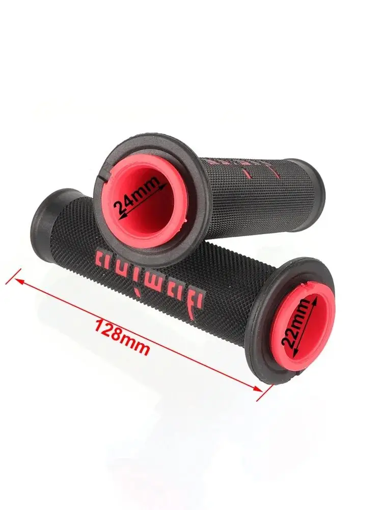 AliExpress NONE 7/8 Inch 22/24mm Motorcycle Grips Rubber Gel Domino Grips for KTM YAMAHA Universal Pit Bike Motocross Motorbike
