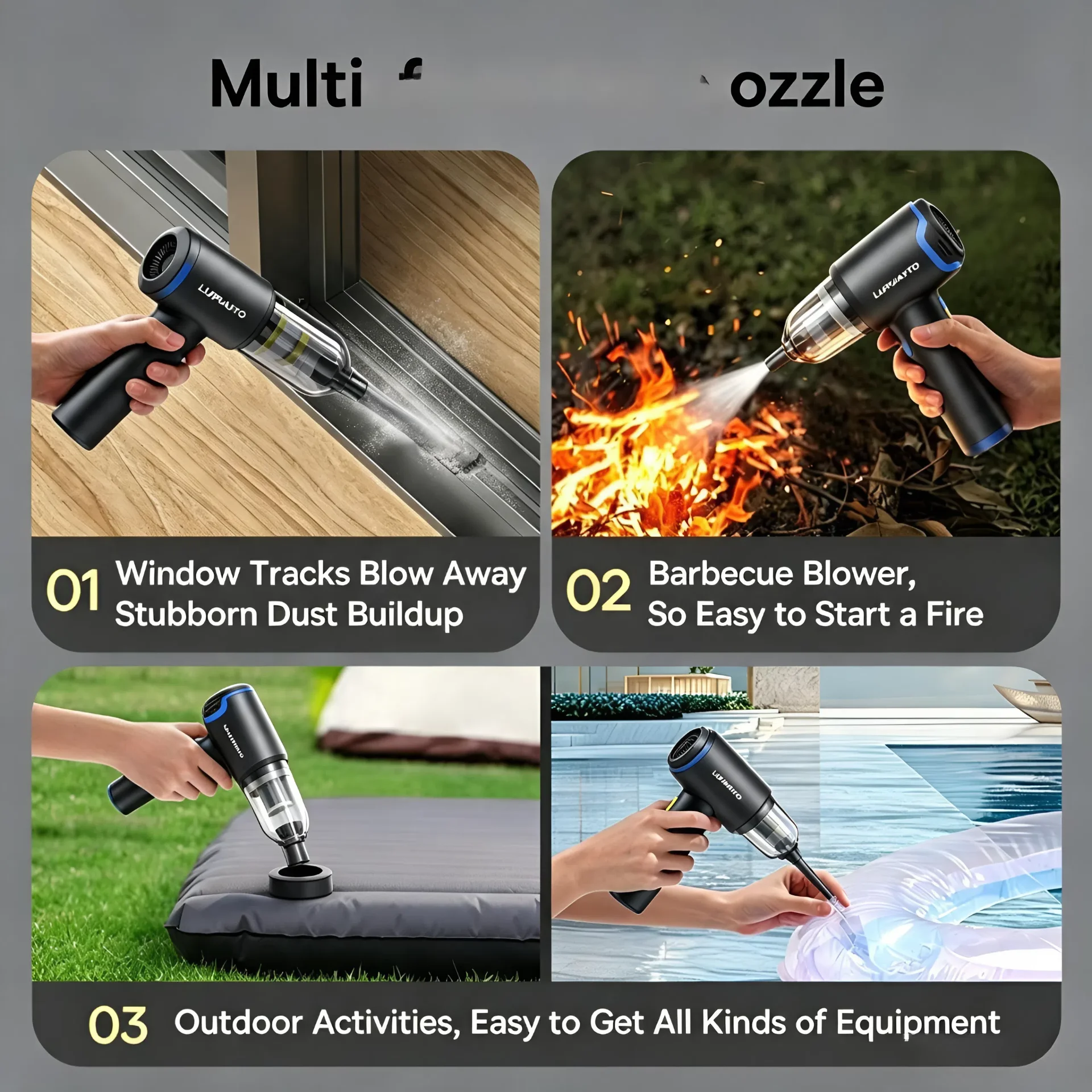 Portable Wireless Car Vacuum Cleaner 12000PA Wireless Vacuum Cleaner Dual Use for Home and Car High Powerful Vacuum Cleaner