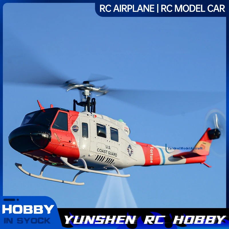 

Yuxiang F07s Remote-Controlled Helicopter Uh-1 Huey Brushless Helicopter Model Gps Positioning Rtf Automatic Return