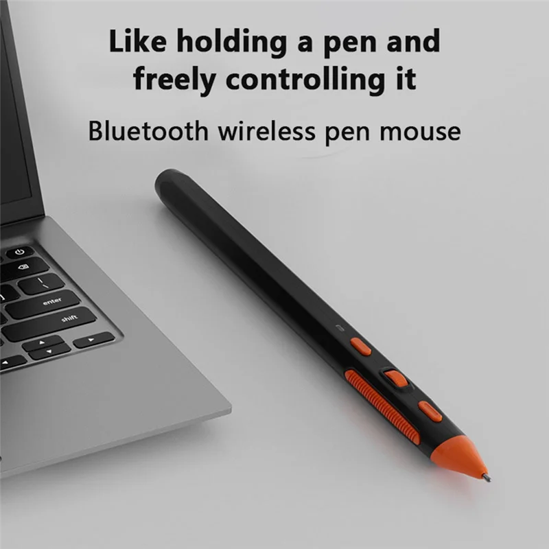 

Хорошо сделанная-беспроводная ручка для письма, мышь 2-в-1, Type-C, Bluetooth, двойной режим, 2,4G + Bluetooth, PPT, ручка для переворачивания страниц для настольных ноутбуков