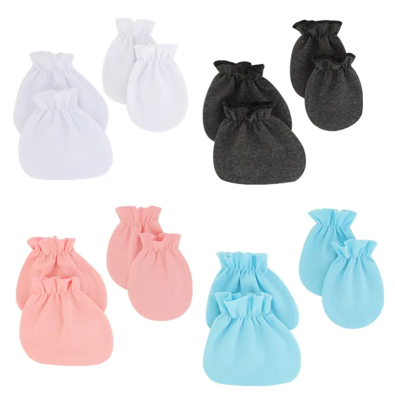 1 Set Zachte Katoenen Baby Handschoenen Voet Covers Set Anti Krassen Gezicht Bescherming Wanten Sox Kit Voor Pasgeboren Zuigelingen Douche geschenken