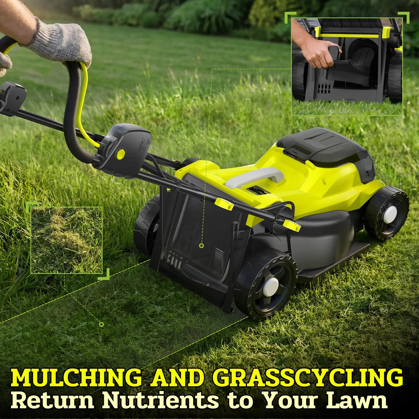 40V Electric Lawn Mower 16