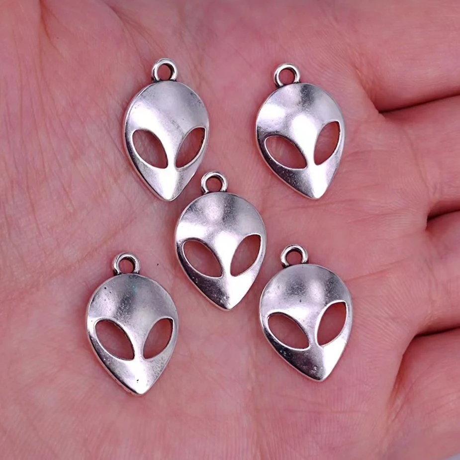 5pcs Alien Head Jewelry for DIY women man Accessories