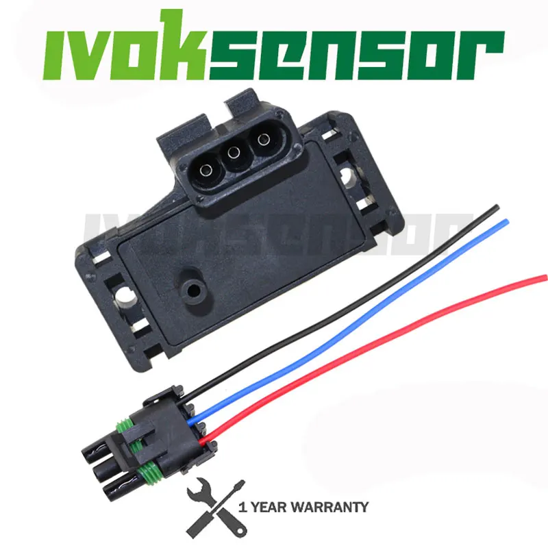 2Bar (2 Bar) MAP Sensor Turbo Boost For VOLVO RENAULT 21 25 ISUZU OPEL VAUXHALL MONTEREY MOVANO Omega 16040609 1238786 12247571