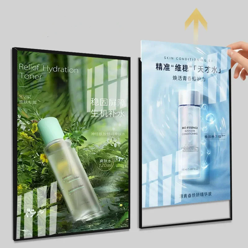 A4-Fotorahmen, selbstklebend, für Poster, Zertifikate, Unternehmen, individueller Fotobinder, Posterrahmen, Wandbilder, Fotokarten-Display