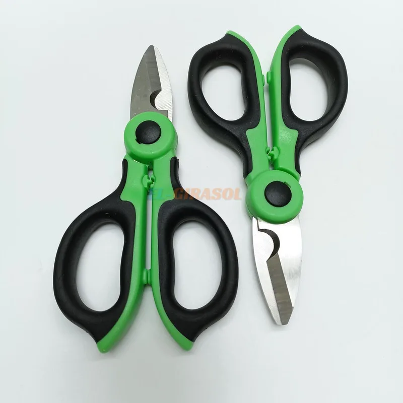 Fiber Optic Kevlar Schere Fiber Optic Kevalr Cutter Edelstahl Schere Anzug für Multi Fasern 1 stücke/5 stücke FTTH