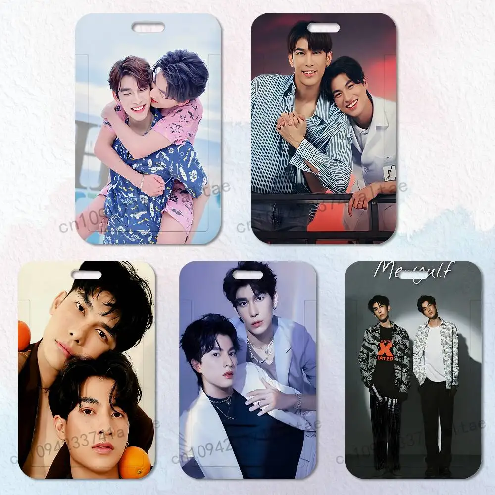 

M-Mewgulf Badge Holder Pass Bus Work Card Cover Chest Pocket Students Gift ID Card Holder