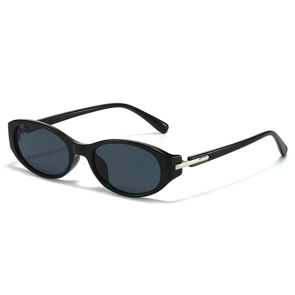 

2105 Compact Oval Sunglasses for Men Women, Chic Stylish Cat-eye Sun Glasses, Retro Fashion Personalized UV400 Shades 605521