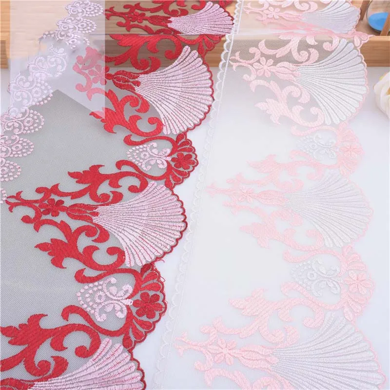 40Yards Embroidery Lace Trim For Skirt Hem Clothes Sewing Material DIY Apparel Dress Fabric New Arrivals