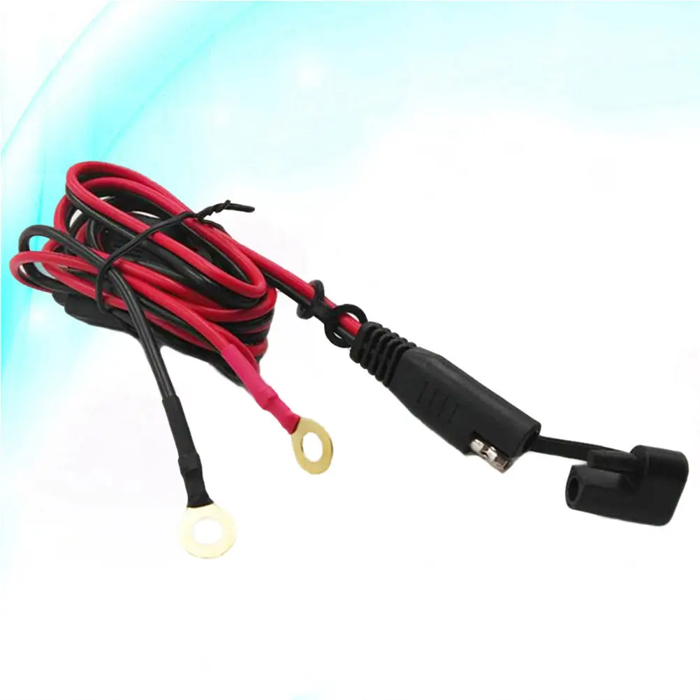 Sae to Round Terminal Motorcycle Circuit Cable Battery Power Line Solar Panel Battery Connect Power Cable Sae Connectors