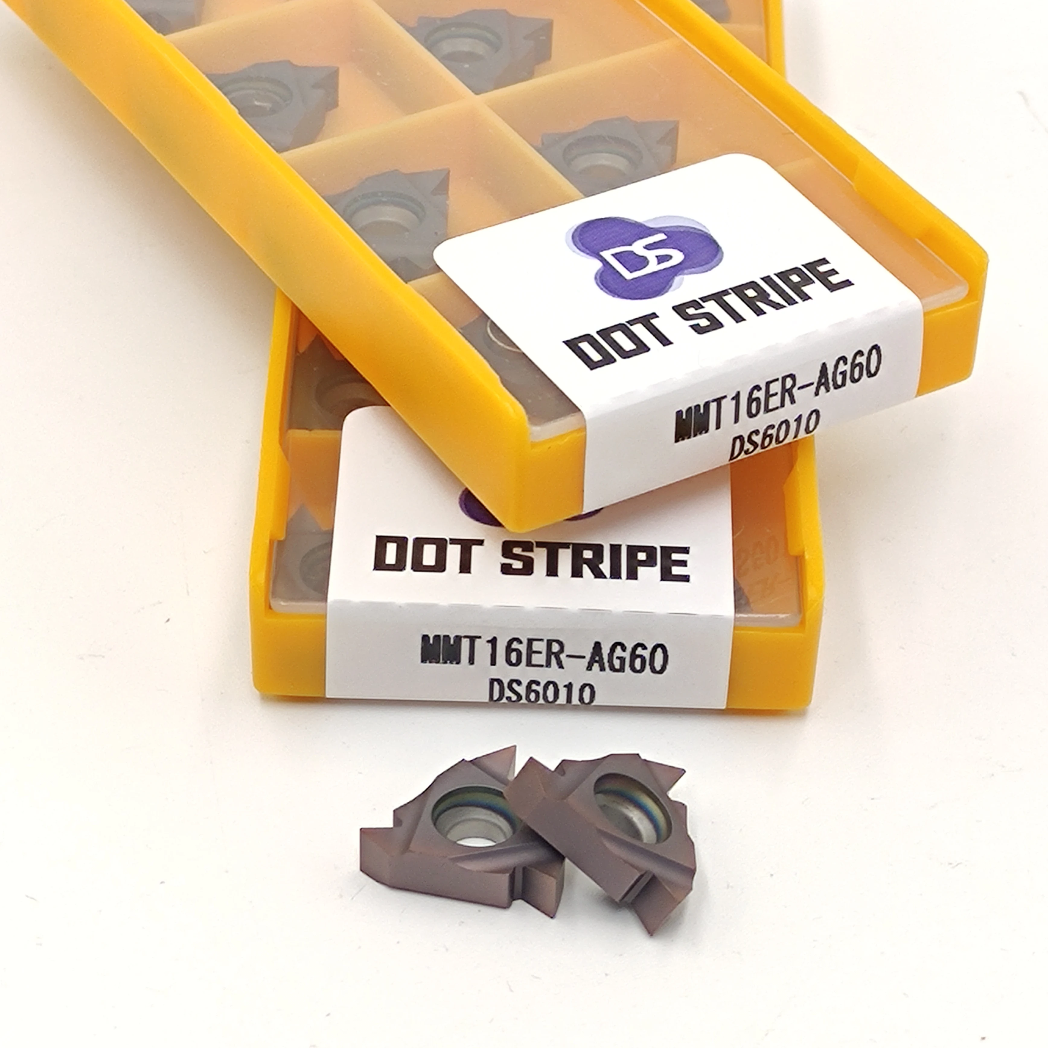 10 pezzi MMT16ER AG60-S MMT16IR Inserto in metallo duro MMT 16ER AG55 16IR per utensili per tornio universale CNC di alta qualità