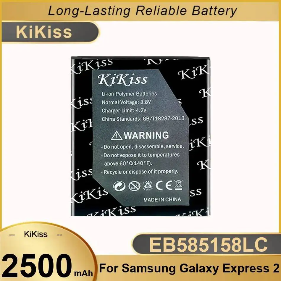 

2500Mah EB585158LC Mobile Phone Battery Lightweight For Samsung Galaxy Express 2 SM-G3815 SM-G3812 SM-G3818 SM-G3819 SM-G3819D