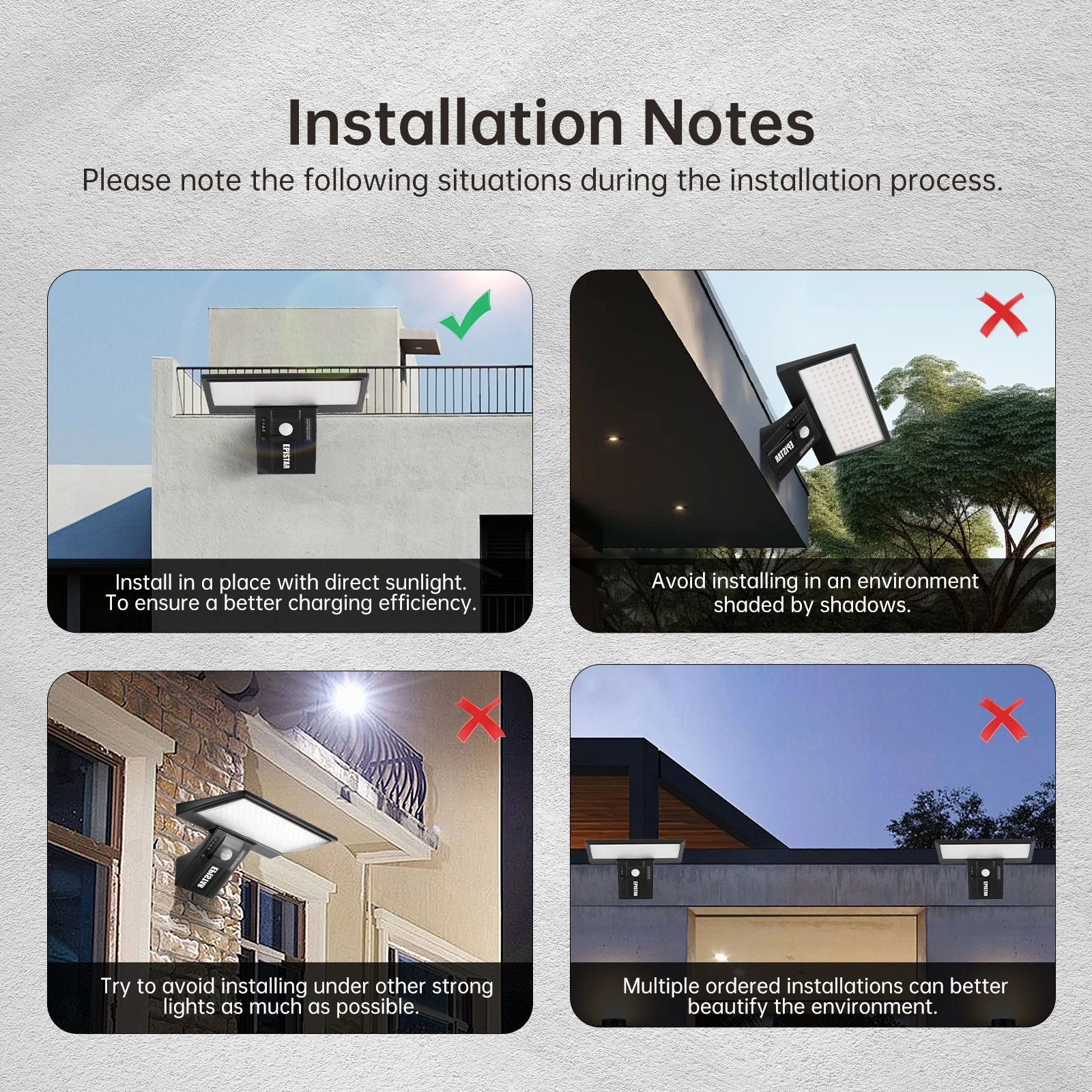 Solar Outdoor Lights 90LED Motion Sensor with Control 3 Color 4Modes Security Flood Waterproof Light for Porch Yard Garden 5
