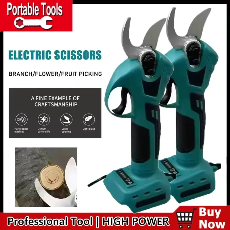 

Fit Makita 18v Battery Professional Cordless Electrician Scissors Pruning Shears Cutter Wireless Drills Tools Garden Pruner