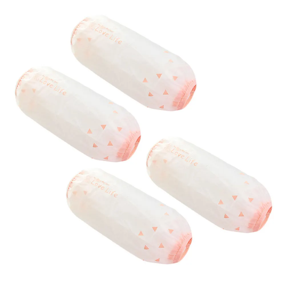 

2Pairs Waterproof Sleeve Cover Transparent PVC Arm Sleeves for Household Office Factory Use Oversleeve Protective Covers