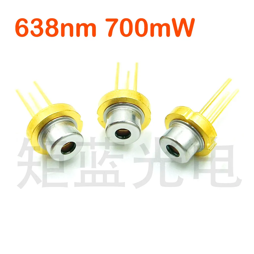 أوكلارو TO-5.6mm HL63193MG أحمر 635nm 638nm 700mW ليزر ديود